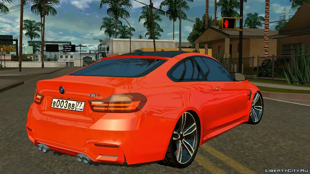 BMW M4 v0.2 (только DFF) / GTA San Andreas (iOS, Android)