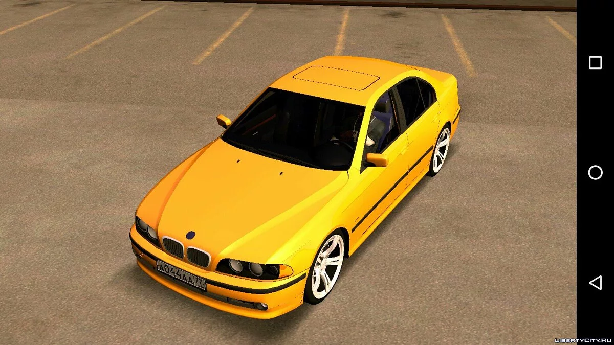 BMW M5 E39 (только DFF) / GTA San Andreas (iOS, Android)