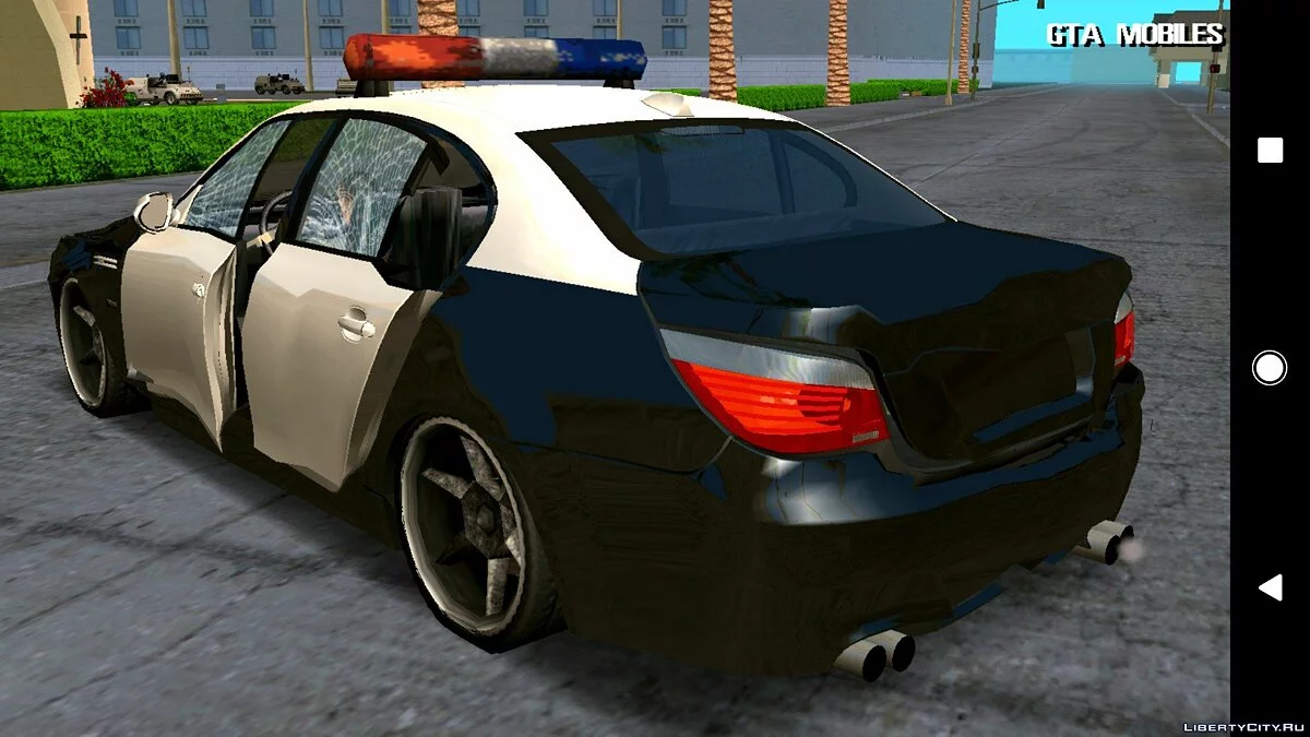 BMW M5 E60 Police LVPD / GTA San Andreas (iOS, Android)