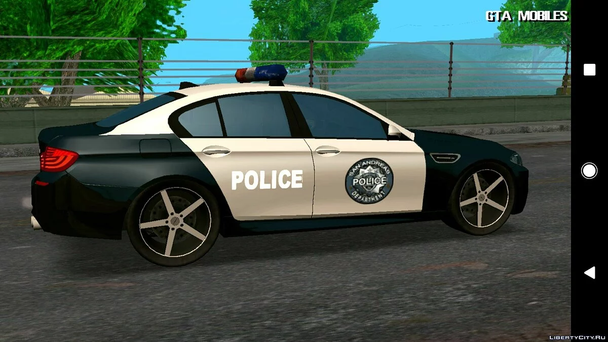 BMW M5 F10 Countryside Police (только DFF) / GTA San Andreas (iOS, Android)