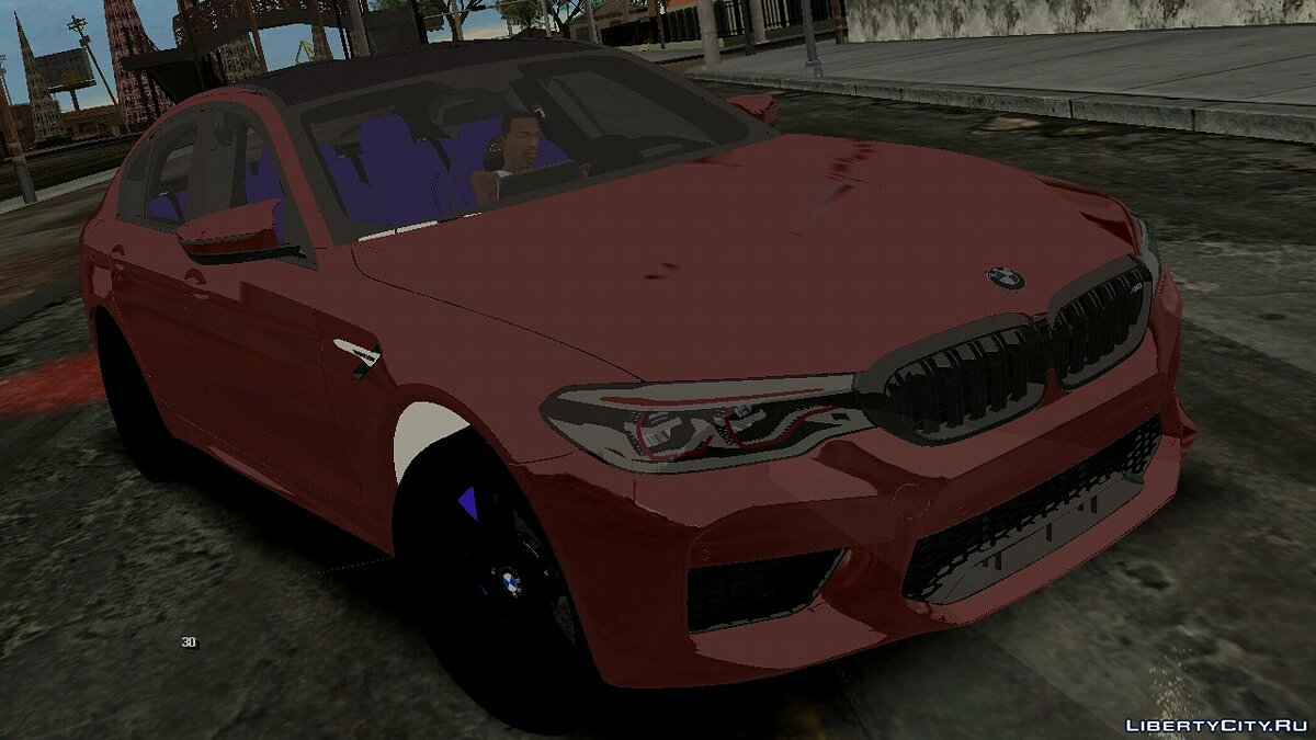 Скачать BMW M5 F90 для GTA San Andreas (iOS, Android)