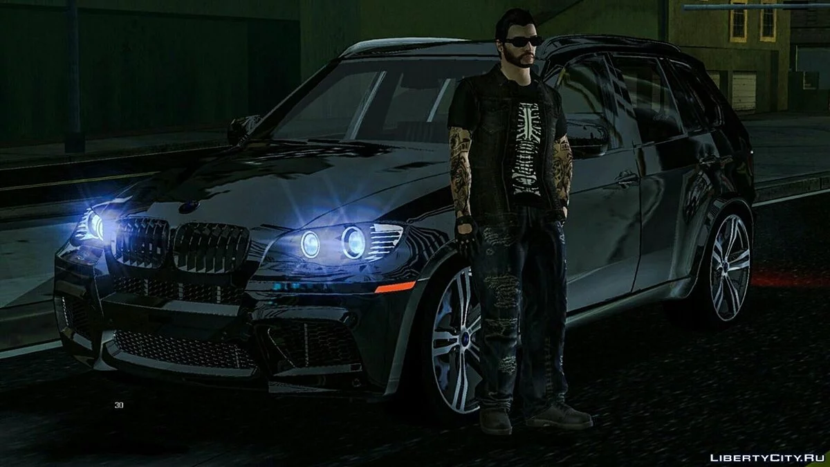 BMW X5M (только DFF) / GTA San Andreas (iOS, Android)