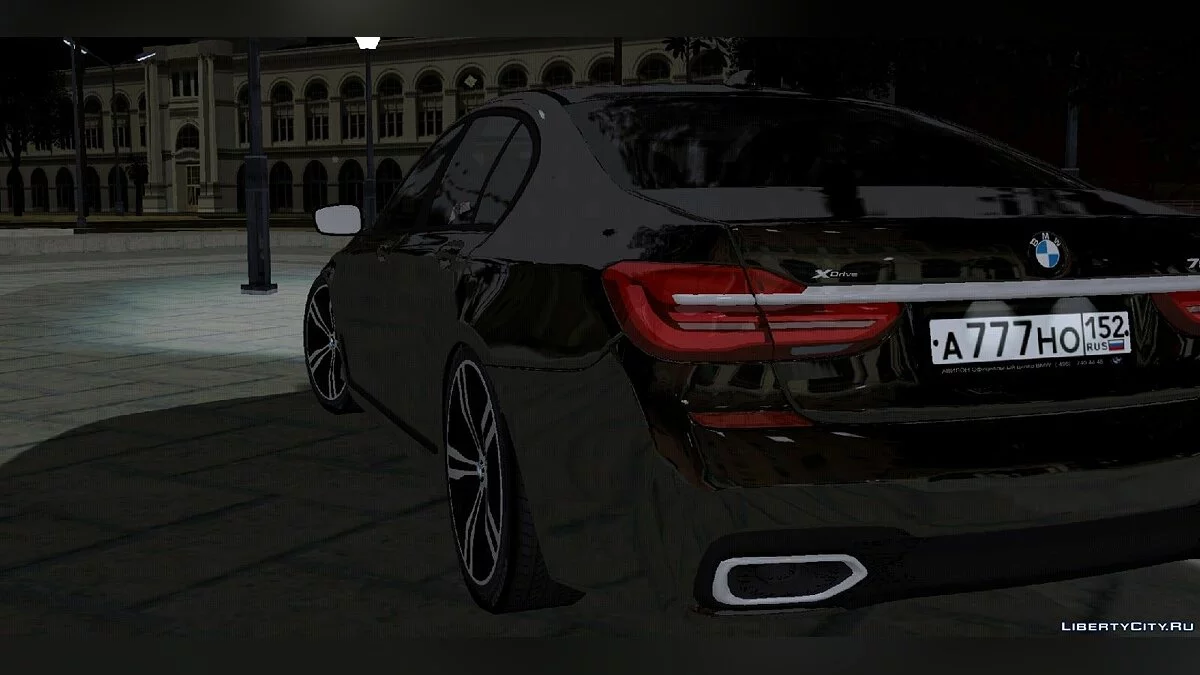 BMW 7 series G11 750i / GTA San Andreas (iOS, Android)
