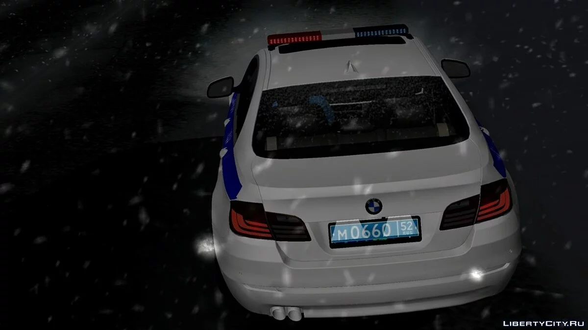 BMW - ДПС (Зима) / GTA San Andreas (iOS, Android)