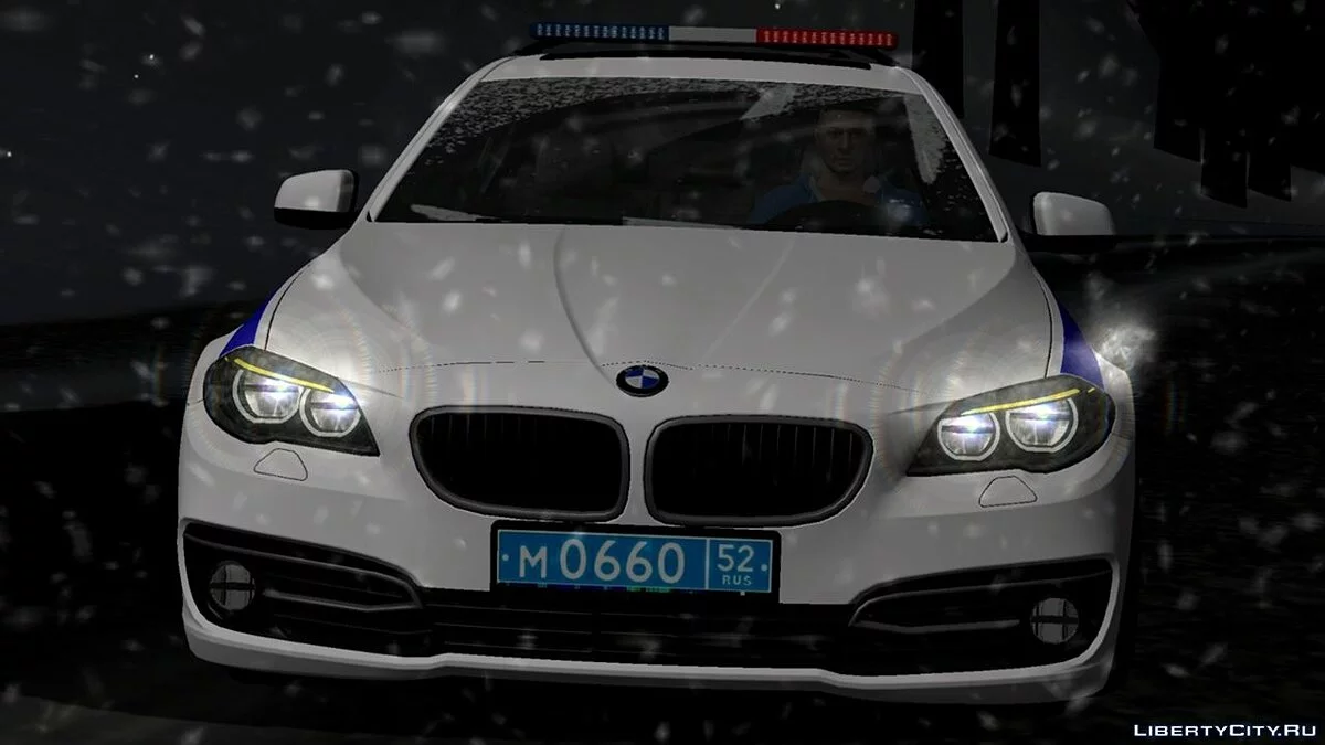 BMW - ДПС (Зима) / GTA San Andreas (iOS, Android)