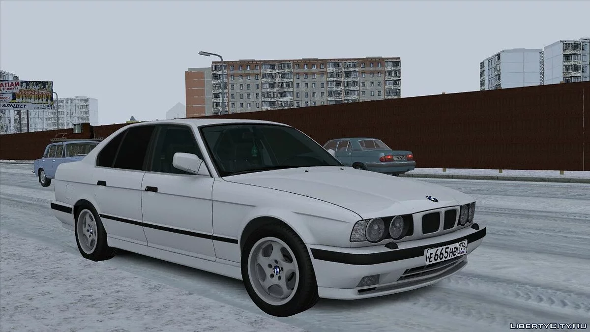 BMW E34 / GTA San Andreas (iOS, Android)