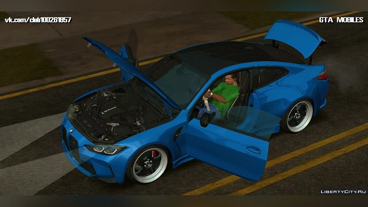 BMW M4 2021 / GTA San Andreas (iOS, Android)