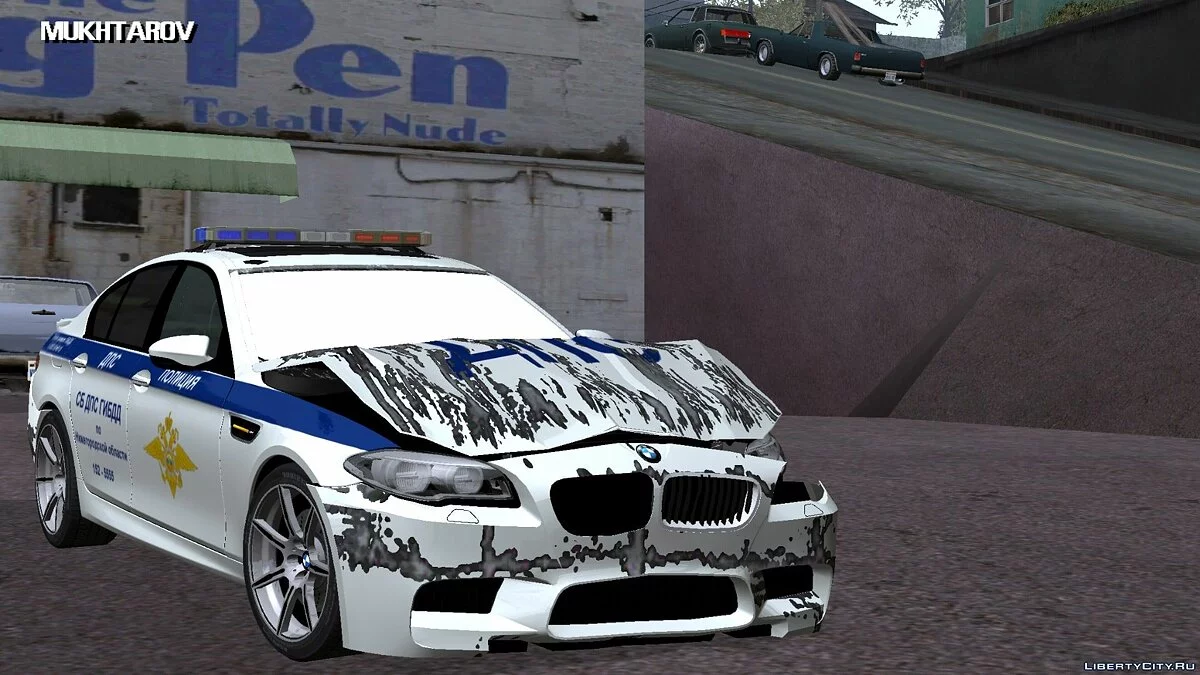 BMW M5 F10 ДПС / GTA San Andreas (iOS, Android)