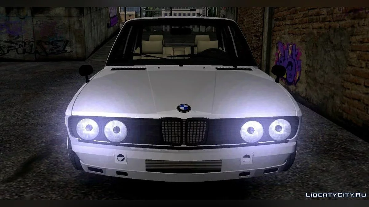 BMW E28 / GTA San Andreas (iOS, Android)