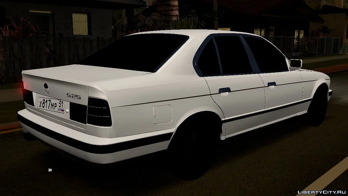 BMW E34 525 (только DFF) / GTA San Andreas (iOS, Android)