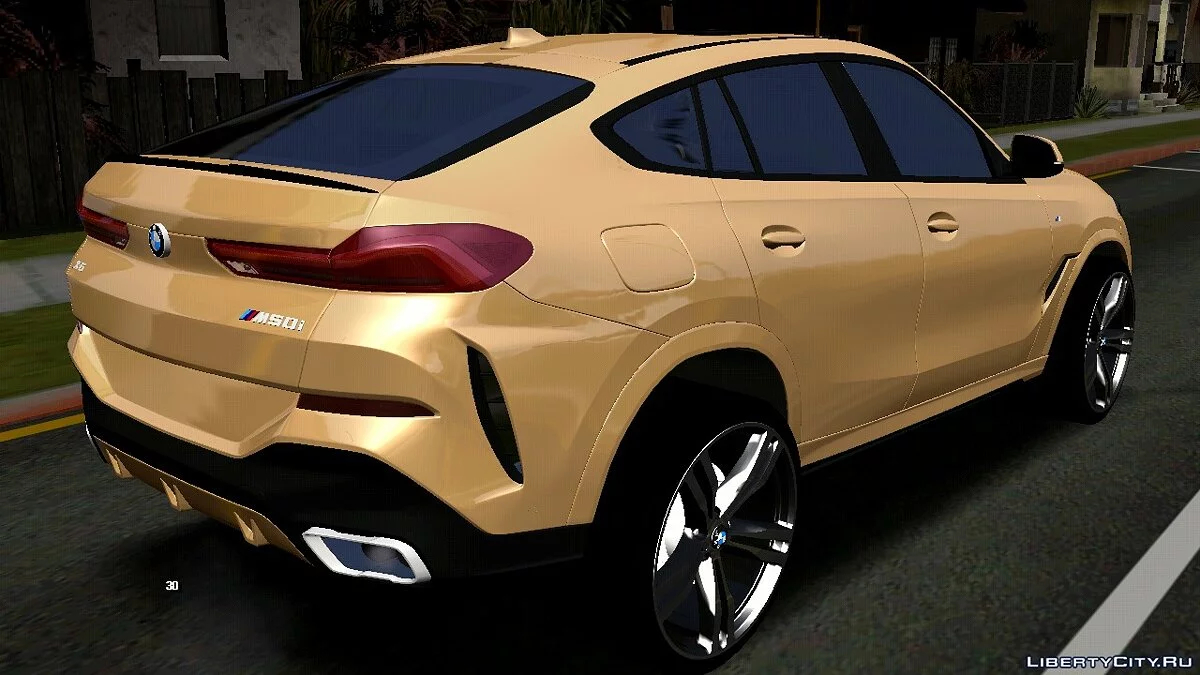 BMW X6 M50I (только DFF) / GTA San Andreas (iOS, Android)