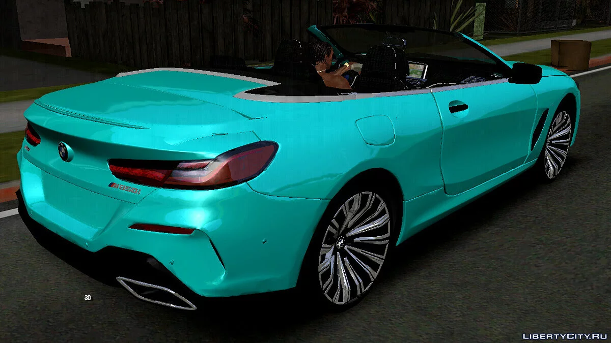 2019 BMW M8 (только DFF) / GTA San Andreas (iOS, Android)