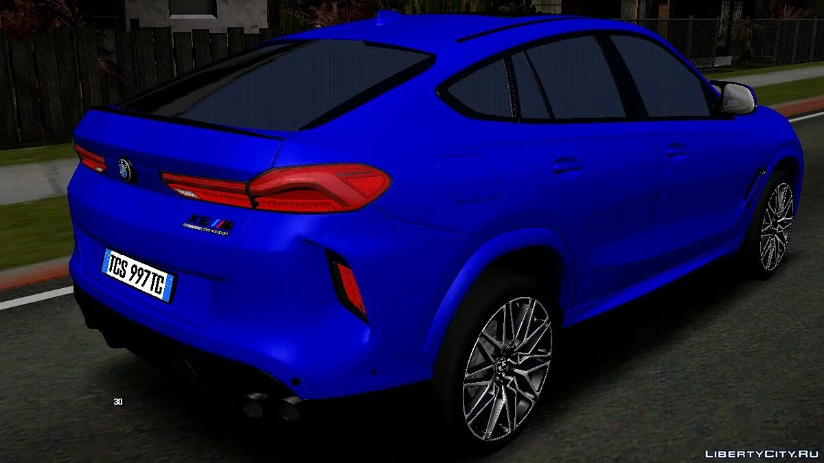 BMW X6M Competition 2020 (только DFF) / GTA San Andreas (iOS, Android)