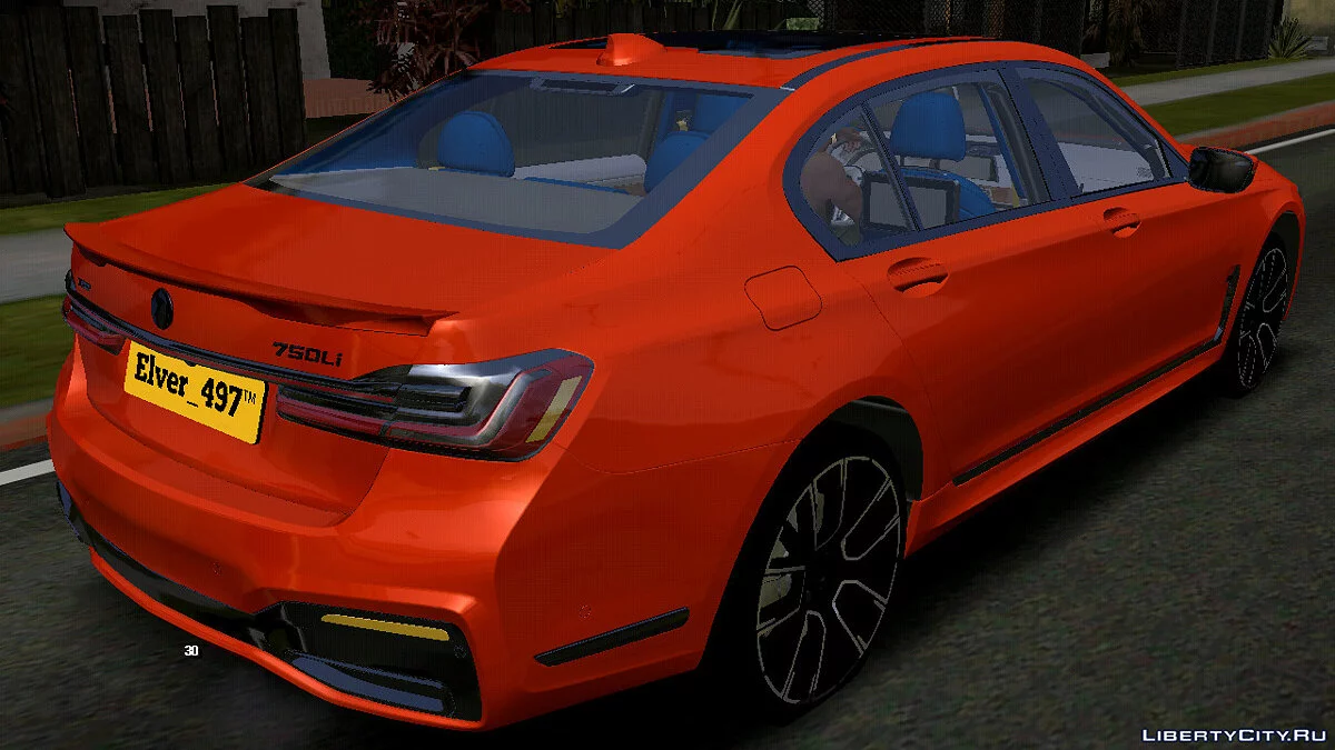 2020 BMW 750LI (только DFF) / GTA San Andreas (iOS, Android)
