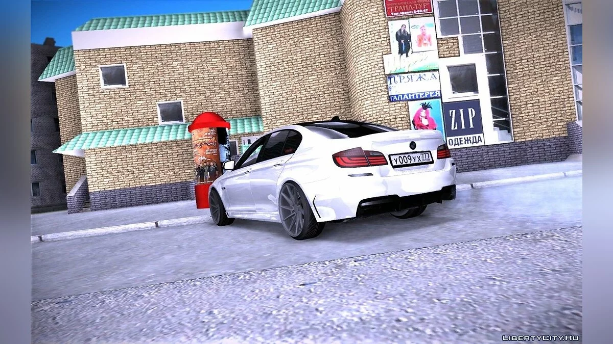 BMW 550d F10 / GTA San Andreas (iOS, Android)