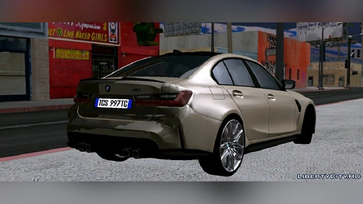 BMW M3 Competition G80 2021 / GTA San Andreas (iOS, Android)