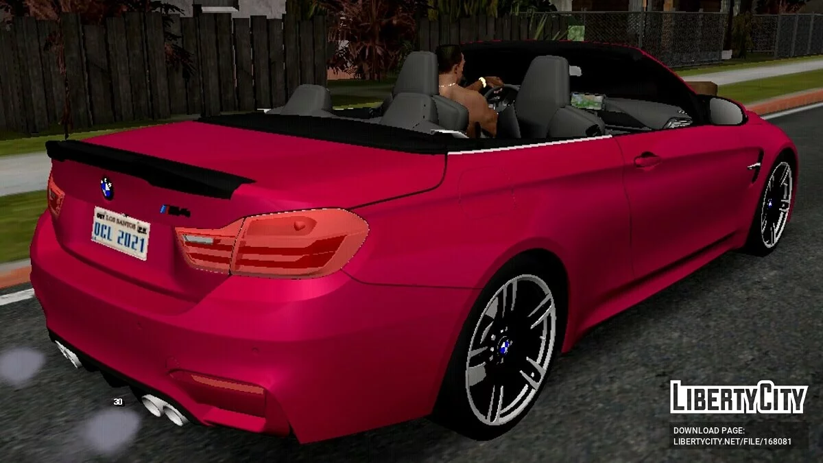 BMW M4 (только DFF) / GTA San Andreas (iOS, Android)