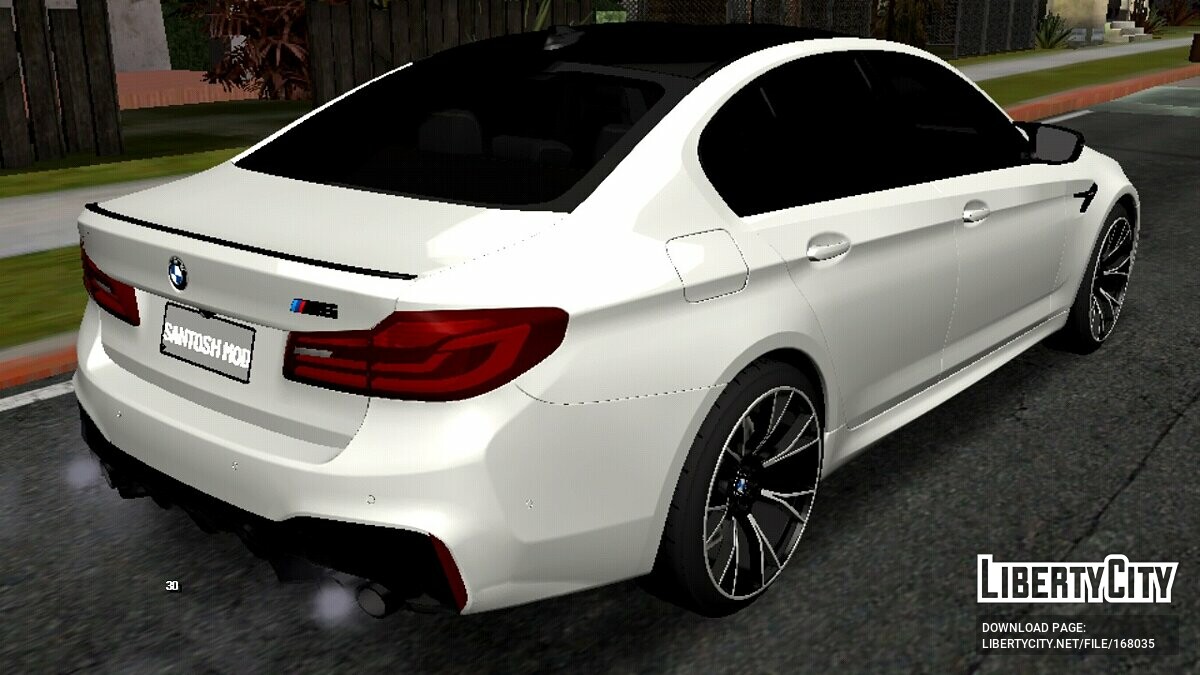 Скачать BMW M5 F90 2021 (только DFF) для GTA San Andreas (iOS, Android)