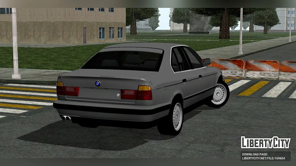 BMW Е34 / GTA San Andreas (iOS, Android)