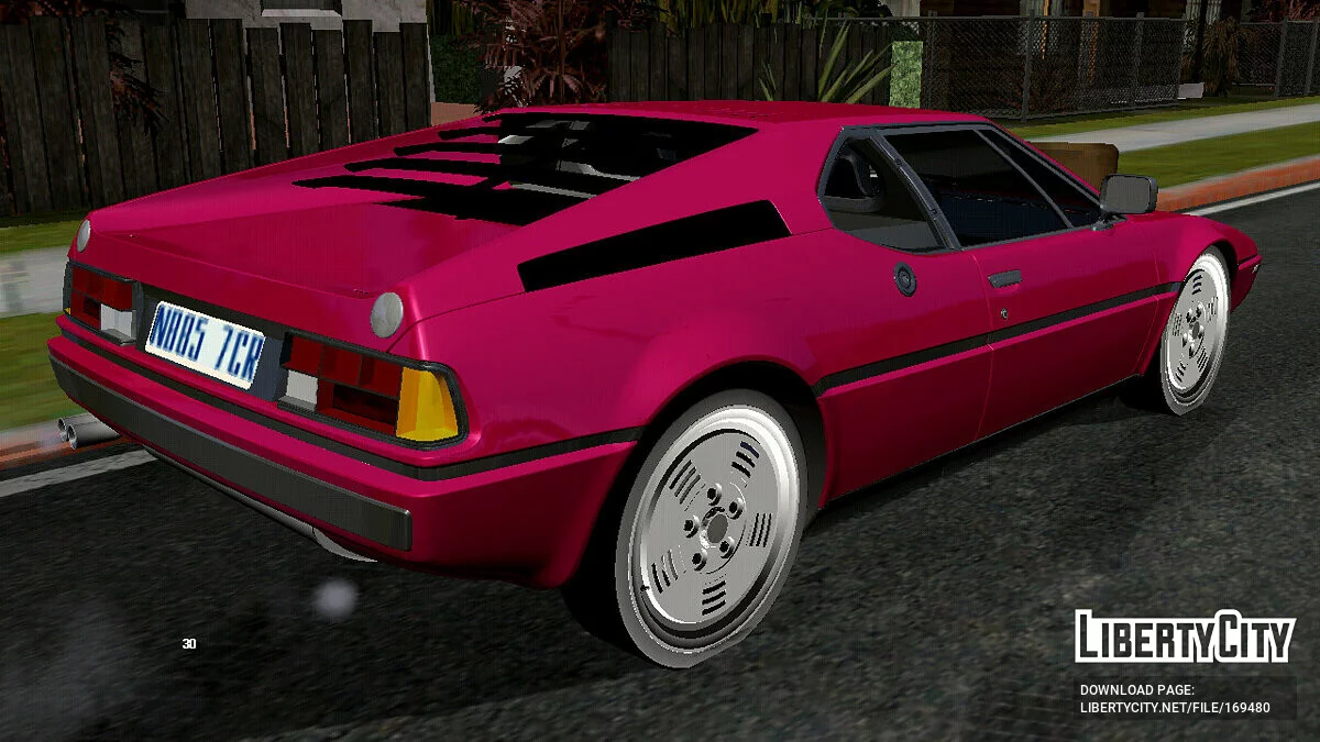 BMW M1 (только DFF) / GTA San Andreas (iOS, Android)