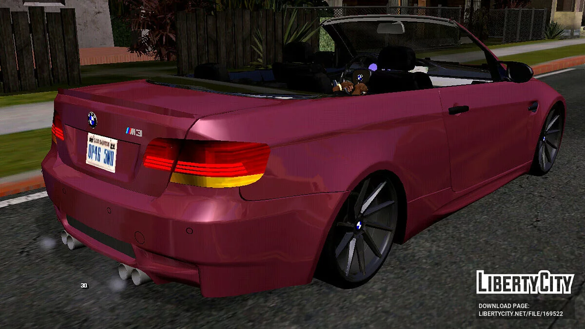 BMW M3 E93 (только DFF) / GTA San Andreas (iOS, Android)