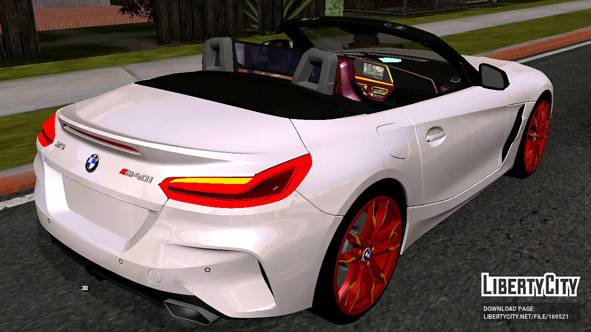 BMW Z4 2019 (только DFF) / GTA San Andreas (iOS, Android)