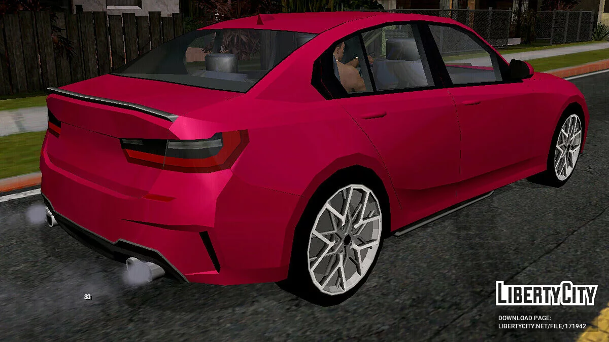 BMW M3 G20 (только DFF) / GTA San Andreas (iOS, Android)