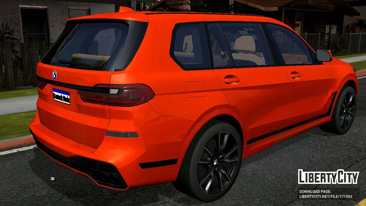 BMW X7 2021 (только DFF) / GTA San Andreas (iOS, Android)
