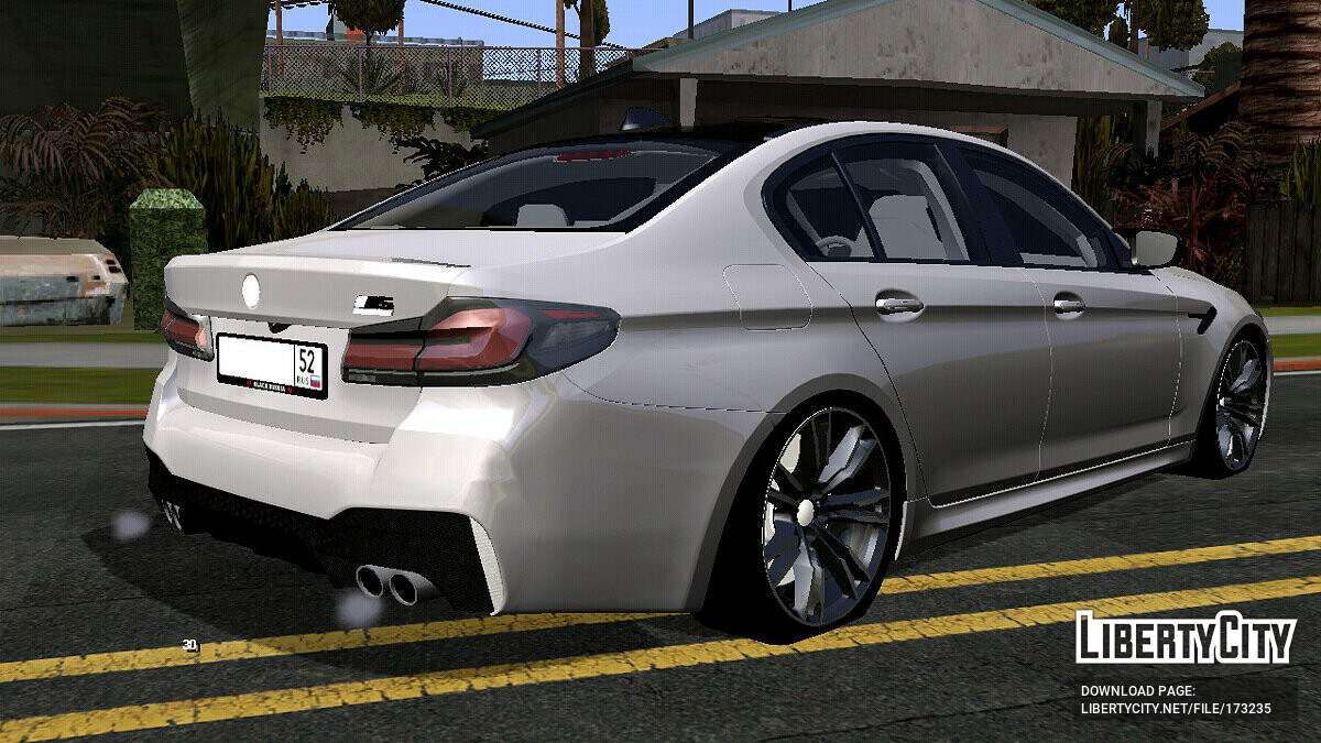 Скачать BMW M5 F90 CS для GTA San Andreas (iOS, Android)