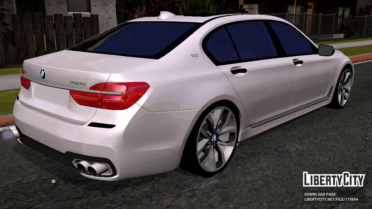 BMW M760LI (только DFF) / GTA San Andreas (iOS, Android)