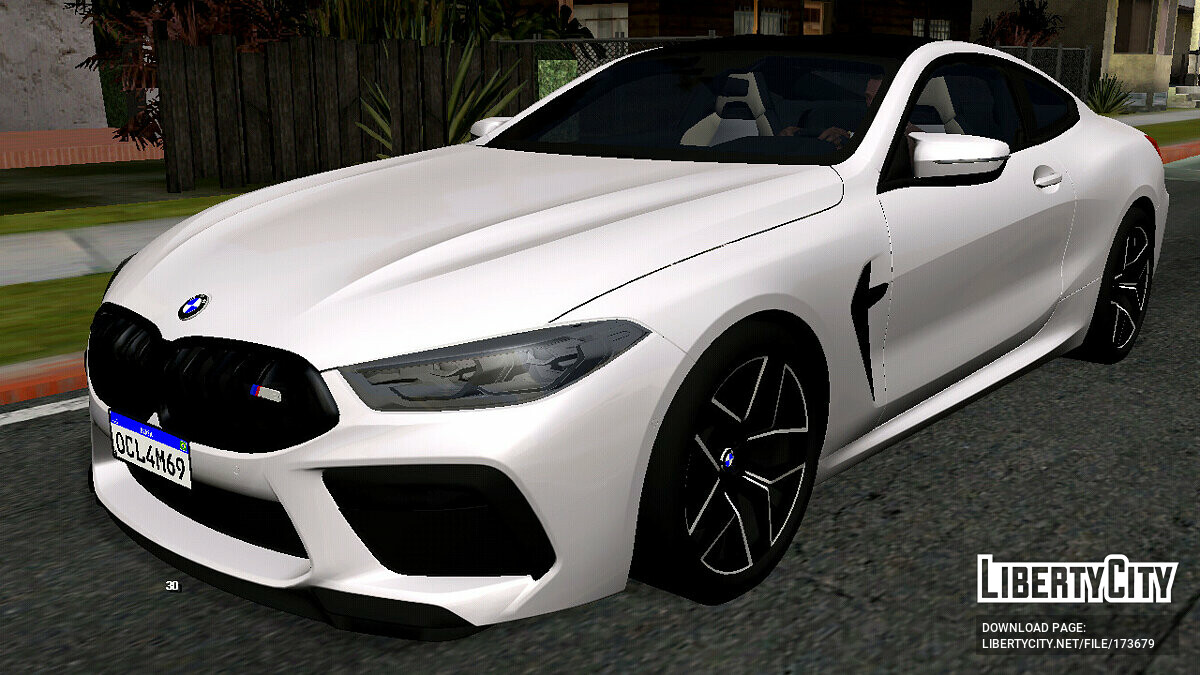 Скачать BMW M8 Competition (только DFF) для GTA San Andreas (iOS, Android)