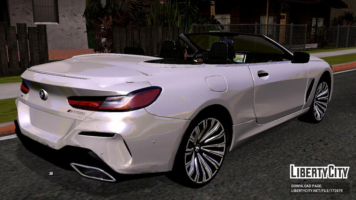 BMW M8 CONVERSIVEL (только DFF) / GTA San Andreas (iOS, Android)