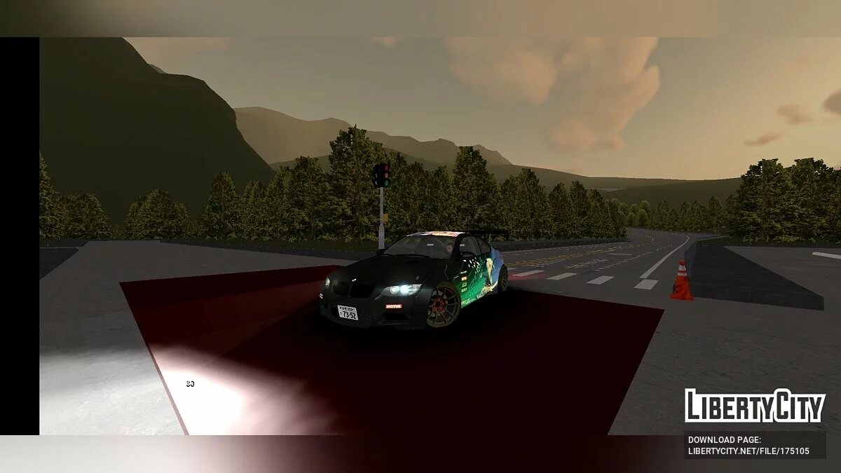 BMW E92 LB (с дрифт настройками) / GTA San Andreas (iOS, Android)