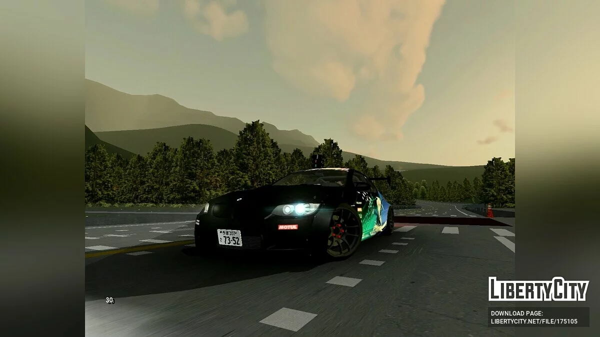 BMW E92 LB (с дрифт настройками) / GTA San Andreas (iOS, Android)