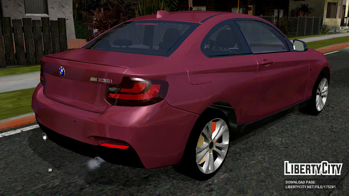 BMW M235I (только DFF) / GTA San Andreas (iOS, Android)