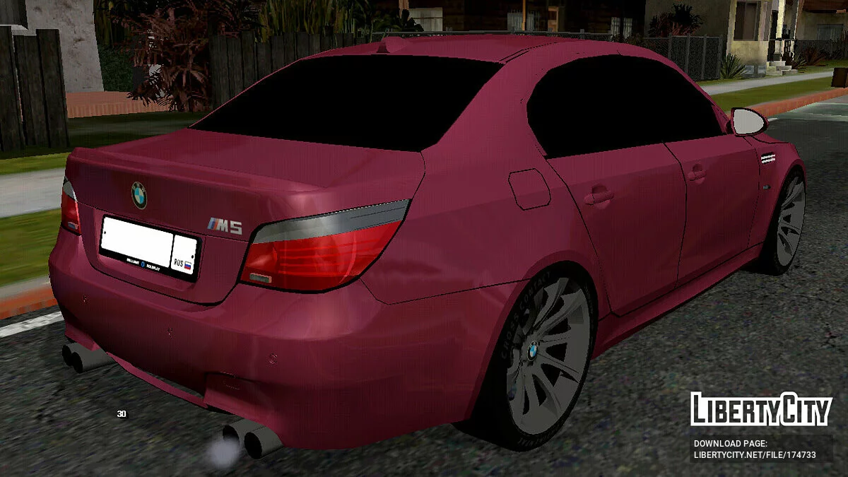 BMW M5 E60 / GTA San Andreas (iOS, Android)