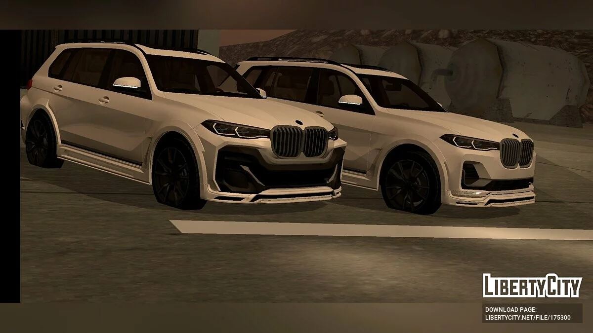 BMW X7 (только DFF) / GTA San Andreas (iOS, Android)