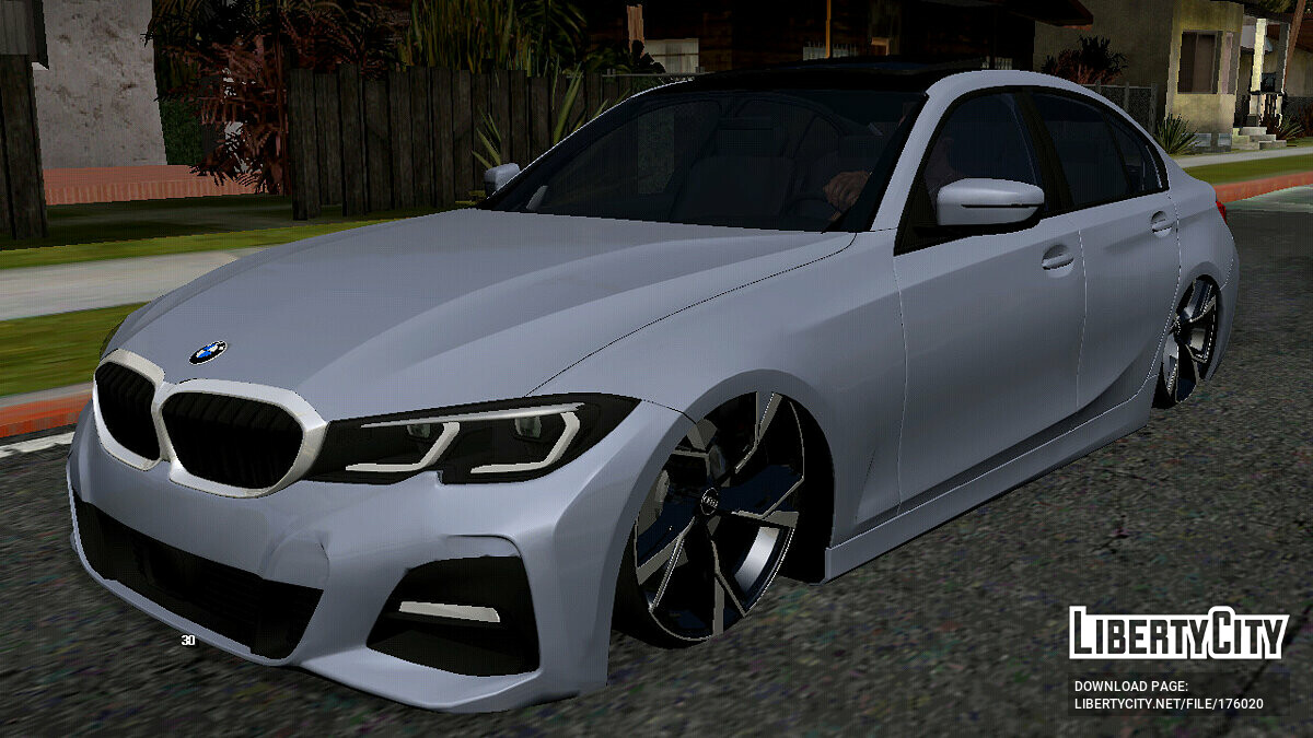 Скачать BMW 320I Sport 2020 (только DFF) для GTA San Andreas (iOS, Android)