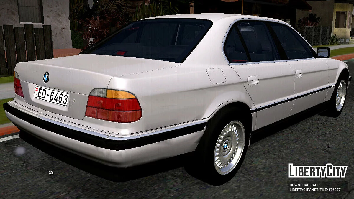 BMW 750 E38 / GTA San Andreas (iOS, Android)