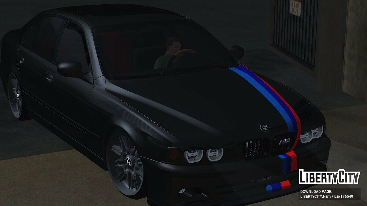 Скачать BMW E39 (Only DFF) для GTA San Andreas (iOS, Android)