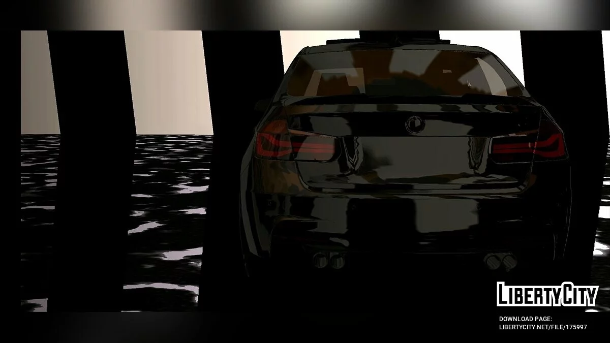 BMW M3 F30 Beta (только DFF) / GTA San Andreas (iOS, Android)