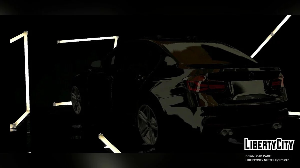 BMW M3 F30 Beta (только DFF) / GTA San Andreas (iOS, Android)