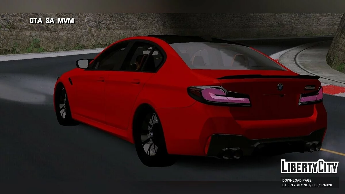 BMW M5 / GTA San Andreas (iOS, Android)
