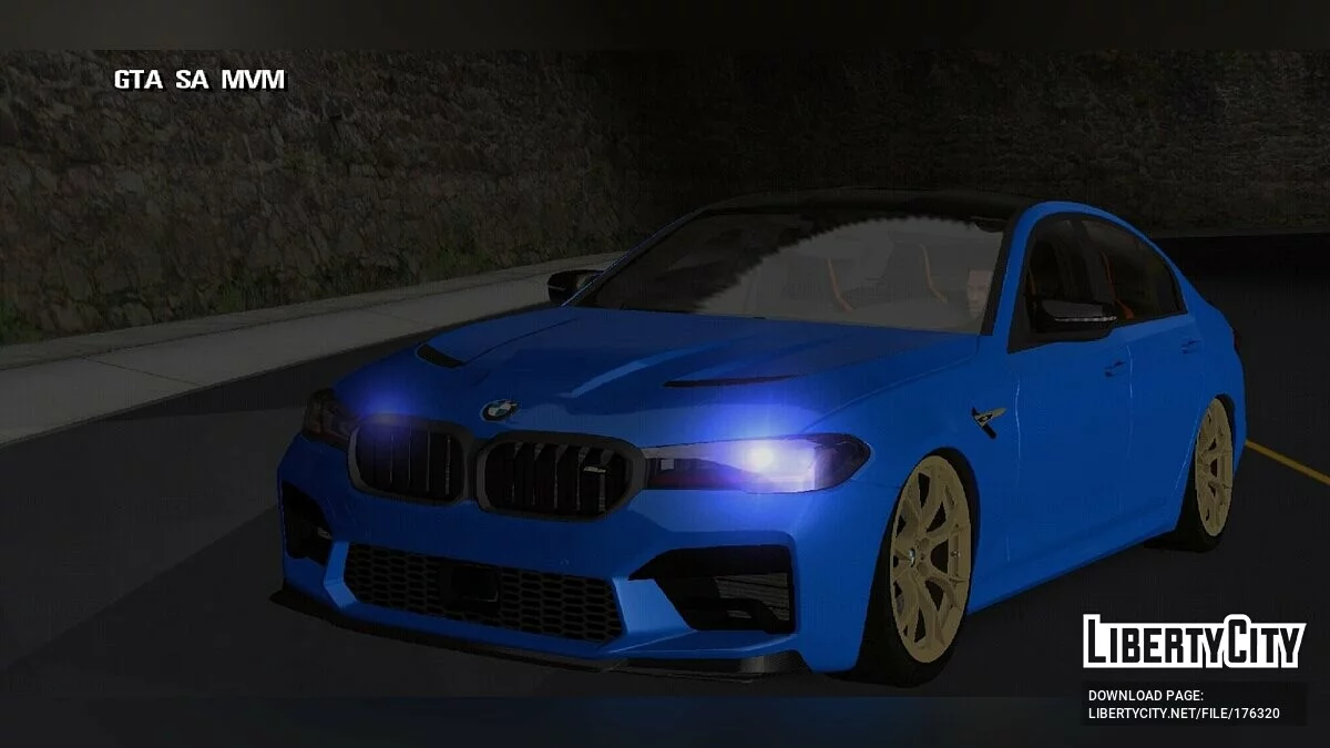 BMW M5 / GTA San Andreas (iOS, Android)