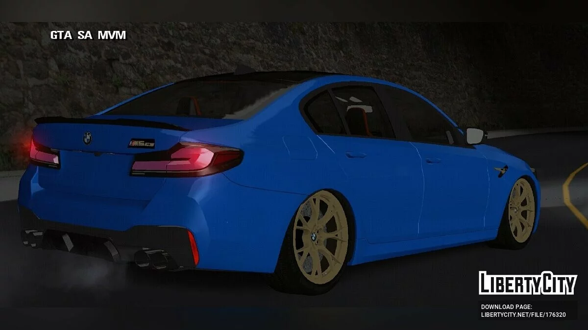 BMW M5 / GTA San Andreas (iOS, Android)