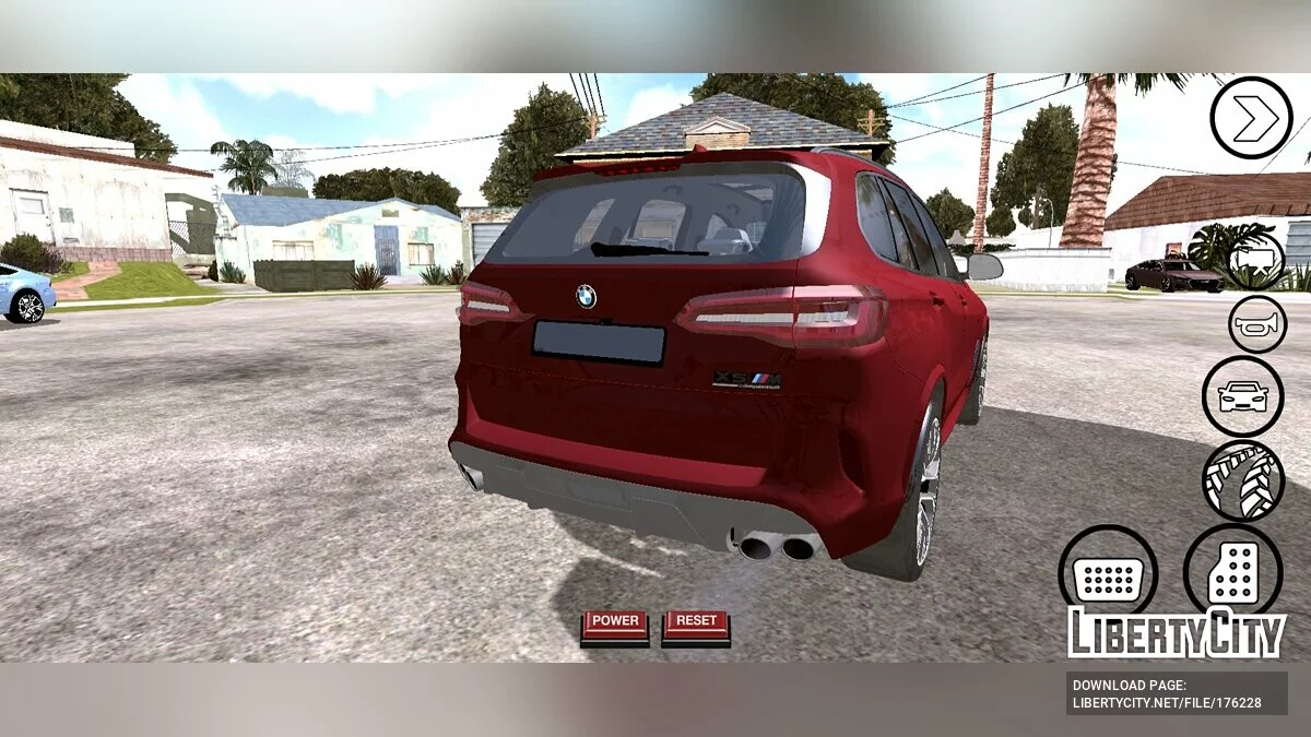 BMW X5M 2020 / GTA San Andreas (iOS, Android)