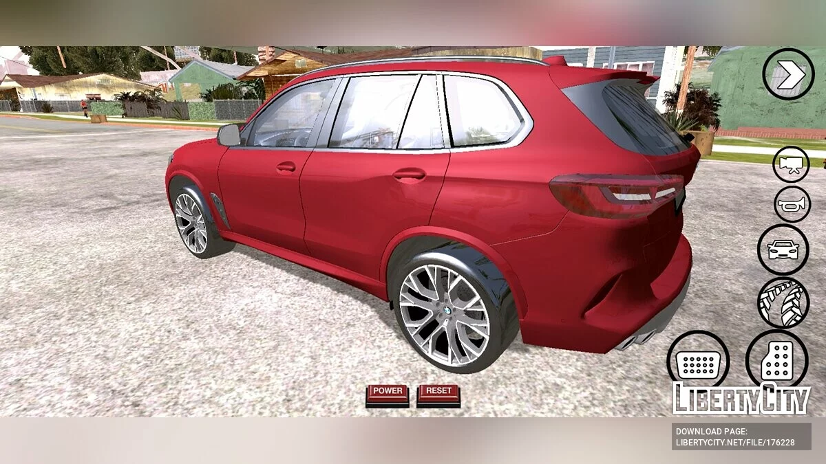 BMW X5M 2020 / GTA San Andreas (iOS, Android)