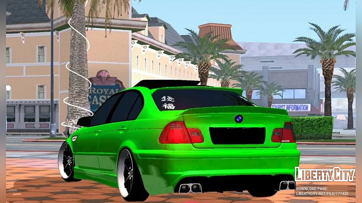 BMW E46 Sedan Tuning / GTA San Andreas (iOS, Android)