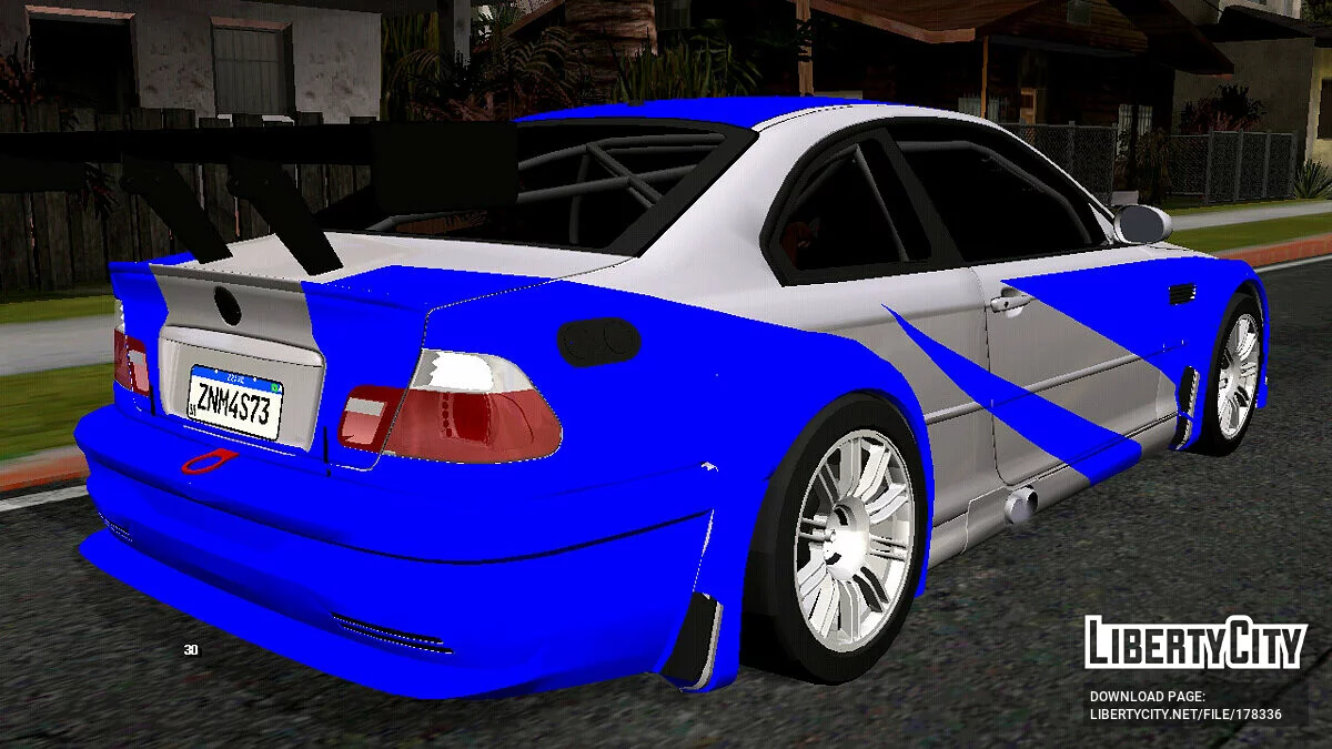 BMW M3 из Need For Speed / GTA San Andreas (iOS, Android)