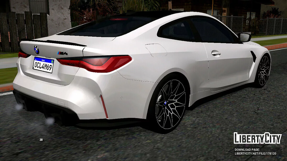 BMW M4 2021 (только DFF) / GTA San Andreas (iOS, Android)